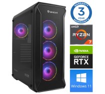 INTOP Ryzen 7 5700X, 32GB RAM, 250GB M.2 NVMe SSD, RTX 5050 8GB, Windows 11 (RW59712)