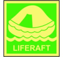 IMO zīme LIFERAFT (150x150 )