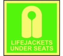 IMO zīme LIFEJACKETS UNDER SEATS (150x150 )