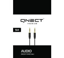 Cable QNECT iš 3.5mm į 3.5mm, black / 101355