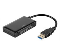 Adapteris DELTACO USB 3.0- SATA 6Gb/ USB3-SATA6G2