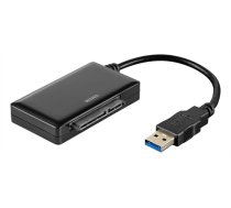 Adapteris DELTACO USB 3.0- SATA 6Gb/ USB3-SATA6G3