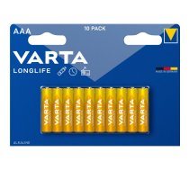 Alkaline Battery VARTA LONGLIFE micro, LR03, 10-pack / 3740821