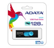 USB 3.1 memory A-DATA UV320, Gen 1, 128GB, up to 5 GB/s, black/blue / ADATA-323