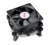 CPU Cooler Akasa for Intel LGA 775 / LGA 1156 sockets, 80mm fan, aluminum fins and core, silver / AK-0071