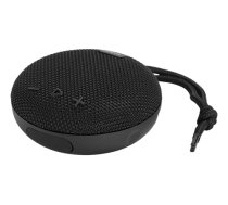 STREETZ ūdensizturīgs Bluetooth skaļrunis, 5 W, AUX, iebūvēts mikrofons, melns