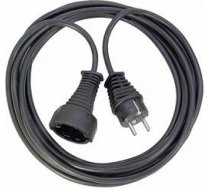 Brennenstuhl earthed extension cable straight CEE 7/7 to straight CEE 7/4 (Schuko), 10m , black 1165460 / DEL-118M
