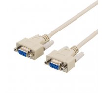 Cable DELTACO, 9 pin D-Sub (DB-9) - female 2.0m / DEL-25