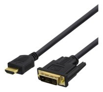 HDMI uz DVI kabelis, 5m, Full HD, melns