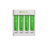 Battery charger GP ReCyko w/4xAAA 850mAh (PB) / 6550361