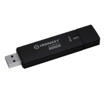 USB 3.0 memory Kingston IronKey D300 8GB, FIPS 140-2, 256-Bit AES hardware encryption, black IKD300M/8GB / KING-2402