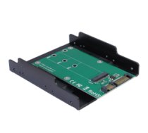 M.2 for SATA adapter, 3.5 "cassette, 22pin DELTACOIMP green / KT001B