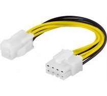Adapter cable DELTACO 4pin, ATX12V to 8-pin EPS12V / SSI-44
