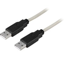 DELTACO USB 2.0 kabelis A tipa hane - A tipa hane 3m
