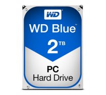 Western Digital Blue 3.5 "SATA hard drive, 2TB, SATA 6GB / s, 5400 RPM, 64MB Cache / WD20EZRZ