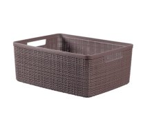 Izp-grozs jute m 12l violets 36x28x15cm 3253921905061