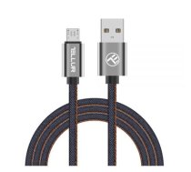 Tellur Data cable, USB to Micro USB, 1m denim T-MLX38480