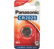 Panasonic CR2025-1BB Blistera iepakojumā 1gb.