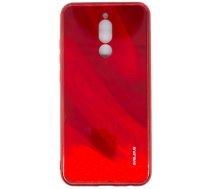 Evelatus Xiaomi Redmi 8 Water Ripple Full Color Electroplating Tempered Glass Case Red T-MLX51471