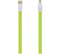 Tellur Data cable Magnetic, USB to Micro USB, 1.2m green T-MLX38484