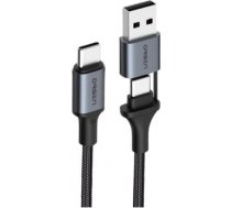 Orsen S8 2-IN-1 USB and Type-C 5A 1.5m black T-MLX52629