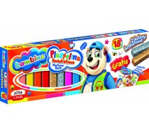 BAMBINO kvadrātveida plastilīns, 18 krāsas KX5482