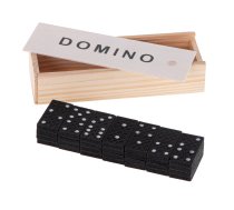 Domino koka bloku ģimenes spēle + kaste KX5111