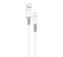 Foneng X66 USB to Micro USB Cable, 20W, 3A, 1m (White) X66 MICRO