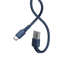Remax Cable USB-C Remax Zeron, 1m, 2.4A (blue) RC-179A BLUE