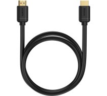 Baseus augstas izšķirtspējas sērijas HDMI 2.0 kabelis, 4K 60Hz, 0,75 m (melns) WKGQ030101