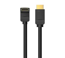 Kabelis HDMI 2.0 Vention AAQBH 2m, 270° leņķis, 4K 60Hz (melns)