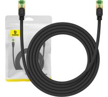 Baseus Pīts tīkla kabelis Cat.8 Baseus Ethernet RJ45, 40Gbps, 2m (melns) B0013320C111-03