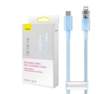 Baseus Fast Charging cable Baseus USB-C to Lightning  Explorer Series 2m, 20W (blue) CATS010303