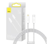 Baseus Dynamic USB-C kabelis Lightning, 23W, 1m (balts) CALD000002