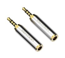 Vention Adapter audio 3.5mm mini jack female to 2.5mm male Vention VAB-S02 gold