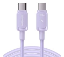 Joyroom Cable S-CC100A14 100W USB C to USB C Joyroom / 100W / 1,2m (purple) S-CC100A14 1.2M-PURP