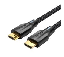 HDMI 2.1 kabelis Vention AAUBG, 1,5 m, 8K 60Hz/ 4K 120Hz (melns)
