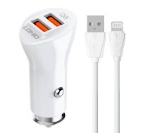 Ldnio C511Q 2USB Car charger + Lightning cable C511Q LIGHTNING