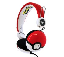 Vadu austiņas bērniem,OTL, Pokemon Pokeball ,Dome (sarkans) PK0445