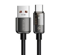 Kabelis USB-C Mcdodo CA-3150, 6A, 1,2 m (melns)