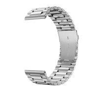 Colmi nerūsējošā tērauda viedpulksteņa siksna sudraba 22mm STRAP METAL SILVER