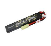 Gens Ace 25C 1000mAh 2S1P 7.4V Airsoft Gun Lipo akumulators ar mini Tamiya spraudni GEA10002S25T