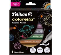 Pelikan Flomasteri Colorella Metallic 8 krāsas 3mm (818070)