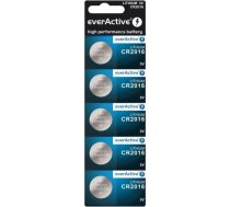 everActive CR2016-5BB Blistera iepakojumā 5gb,baterijas