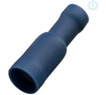 Izolēta ligzda apaļā 1.5-2.5/5mm, zils, 100 gab. 260442 | 4011923089535