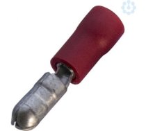Apaļš kabeļa uzgalis-spraudnis 0.5-1.0/4mm, sarkans, 100 gab/iep 263446 | 4011923182304