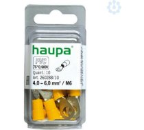 Kabeļu uzgalis, 2.5-6 M6, dzeltens, 10 gab. 260288/10 | 4011923581916