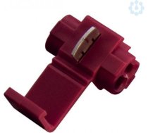 Kabeļu klemme, 0.5-1mm, sarkana, 100 gab. 260336 | 4011923089030