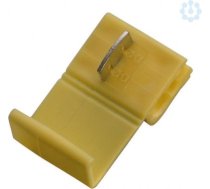Kabeļu klemme, 4-6mm, dzeltena, 100 gab. 260338 | 4011923089054