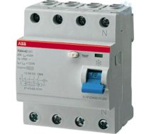 F204 AC-25/0.03 Noplūdes strāvas slēdzis 4P 25A 30mA AC 2CSF204001R1250 | 8012542781202